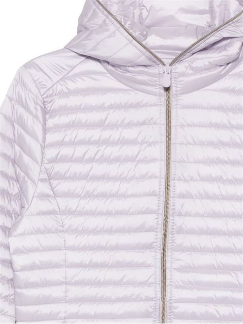 Piumino donna lilla trapuntato con cappuccio SAVE THE DUCK | D33620WIRIS2280048
